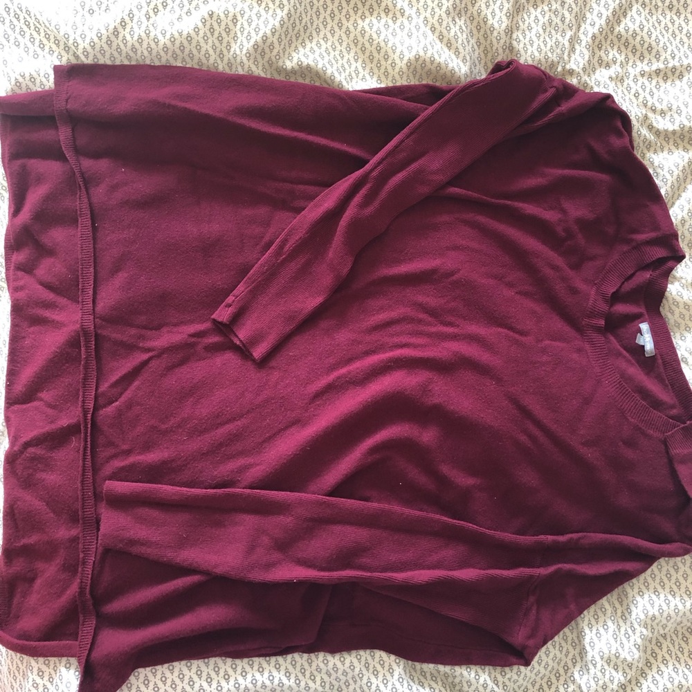 Red sweater
